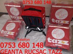 Geanta noua Tazz extensibila rucsac util si ptr Bolt Food Glovo Wolt Bringo